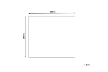 Sengeteppe Surmi Hvit, 220x200 cm - Hvit, 220x200 cm - Tekstiler & tepper - Sengetøy - Sengeteppe