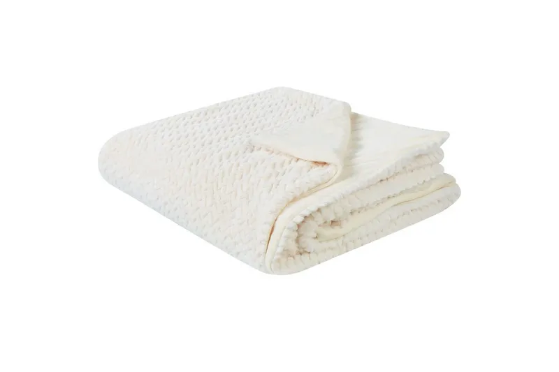 Sengeteppe Surmi Hvit, 220x200 cm, Hvit, 220x200 cm