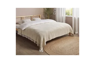 Sengeteppe Toutli Lys beige, 200x220 cm - Lys beige, 200x220 cm - Tekstiler & tepper - Sengetøy - Sengeteppe