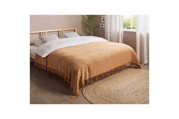 Sengeteppe Yerbent Brun, 200x220 cm - Brun, 200x220 cm - Tekstiler & tepper - Sengetøy - Sengeteppe