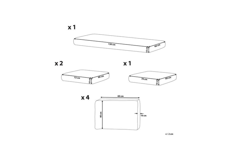Putevar Bermuda - Hagemøbler & utemiljø - Øvrig hagemøbler - Tilbehør hagemøbler - Møbeltrekkpakker
