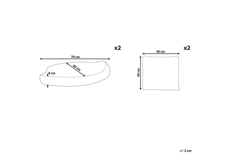 Putevar Capri - Hagemøbler & utemiljø - Øvrig hagemøbler - Tilbehør hagemøbler - Møbeltrekkpakker