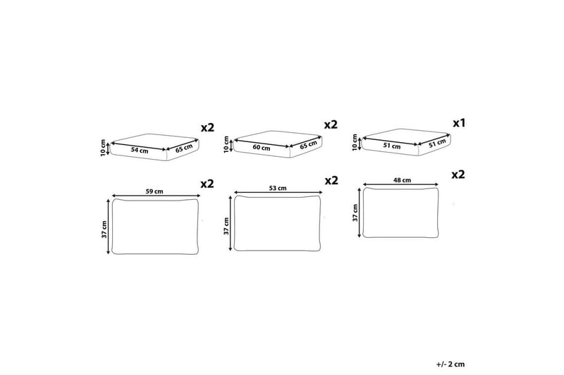 Putevar Milano - Hagemøbler & utemiljø - Øvrig hagemøbler - Tilbehør hagemøbler - Møbeltrekkpakker