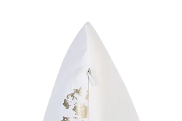 Pynteputer Goldenrod sett á 2 Hvit/gull - Hvit/gull - Tekstiler & tepper - Sengetøy - Sovepute - Hodepute & innerpute