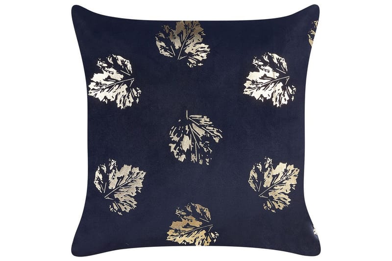 Pynteputer Goldenrod sett á 2 Svart/gull - Svart/gull - Tekstiler & tepper - Sengetøy - Sovepute - Hodepute & innerpute