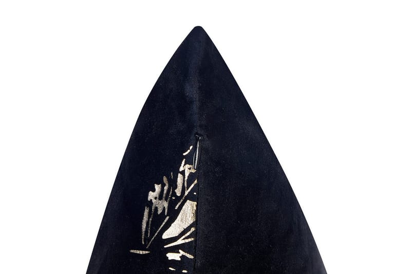 Pynteputer Goldenrod sett á 2 Svart/gull - Svart/gull - Tekstiler & tepper - Sengetøy - Sovepute - Hodepute & innerpute