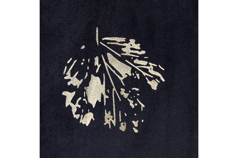 Pynteputer Goldenrod sett á 2 Svart/gull - Svart/gull - Tekstiler & tepper - Sengetøy - Sovepute - Hodepute & innerpute