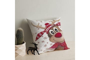 Salaro Innerpute 43x43 cm - Hvit/Rød - Tekstiler & tepper - Sengetøy - Sovepute - Hodepute & innerpute