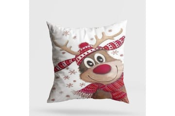 Salaro Innerpute 43x43 cm - Hvit/Rød - Tekstiler & tepper - Sengetøy - Sovepute - Hodepute & innerpute