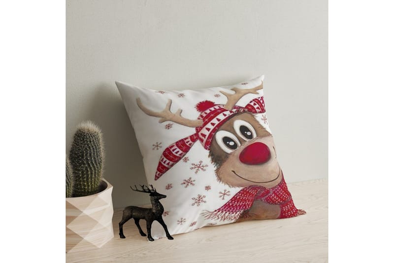 Salaro Innerpute 43x43 cm - Hvit/Rød - Tekstiler & tepper - Sengetøy - Sovepute - Hodepute & innerpute