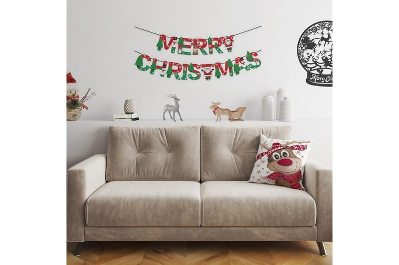 Salaro Innerpute 43x43 cm - Hvit/Rød - Tekstiler & tepper - Sengetøy - Sovepute - Hodepute & innerpute