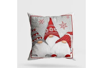 Tyros Innerpute 43x43 cm - Rød/Grå - Tekstiler & tepper - Sengetøy - Sovepute - Hodepute & innerpute