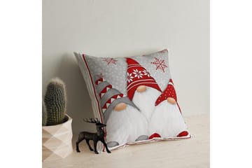 Tyros Innerpute 43x43 cm - Rød/Grå - Tekstiler & tepper - Sengetøy - Sovepute - Hodepute & innerpute