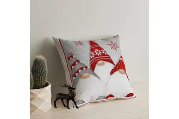 Tyros Innerpute 43x43 cm - Rød/Grå - Tekstiler & tepper - Sengetøy - Sovepute - Hodepute & innerpute