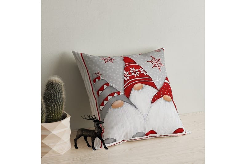 Tyros Innerpute 43x43 cm - Rød/Grå - Tekstiler & tepper - Sengetøy - Sovepute - Hodepute & innerpute