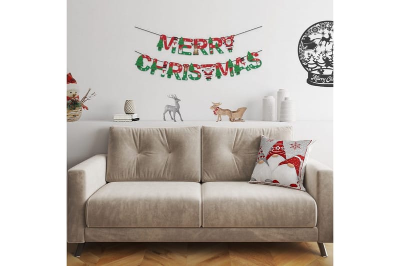 Tyros Innerpute 43x43 cm - Rød/Grå - Tekstiler & tepper - Sengetøy - Sovepute - Hodepute & innerpute