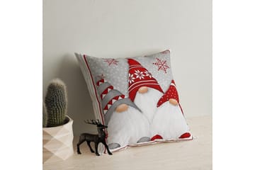 Tyros Innerpute 43x43 cm - Rød/Grå - Tekstiler & tepper - Sengetøy - Sovepute - Hodepute & innerpute