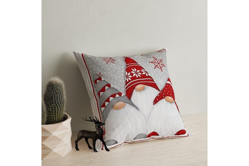 Tyros Innerpute 43x43 cm - Rød/Grå - Tekstiler & tepper - Sengetøy - Sovepute - Hodepute & innerpute