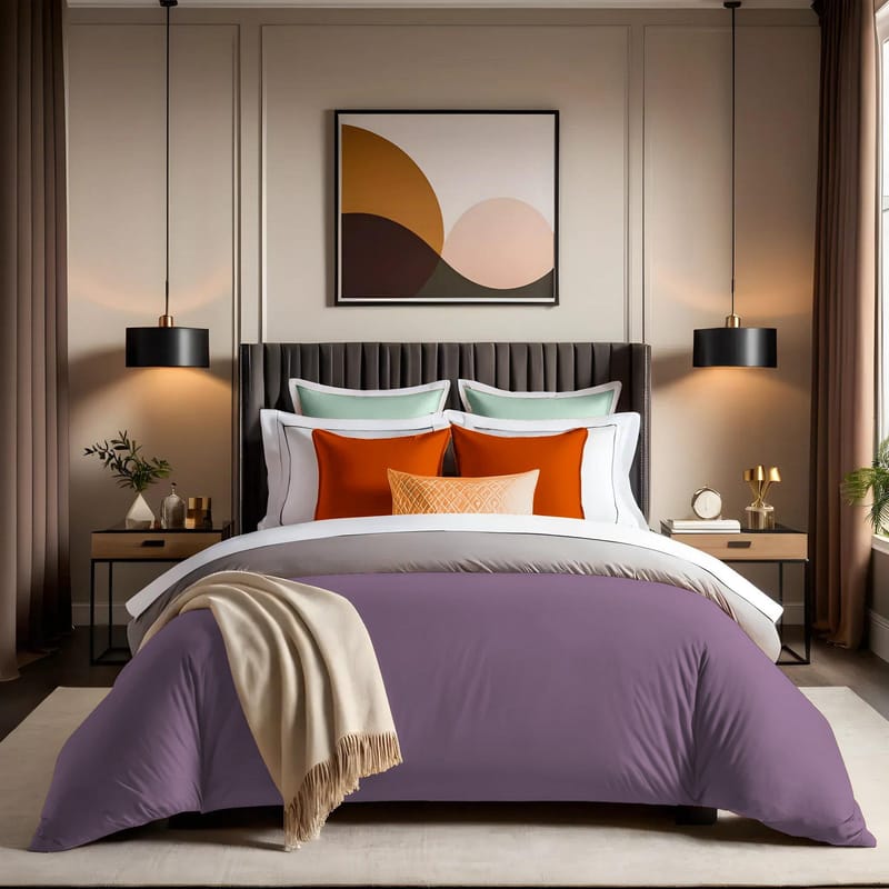 Veyloren dynetrekk 240x220 cm - Gammelrosa - Tekstiler & tepper - Sengetøy