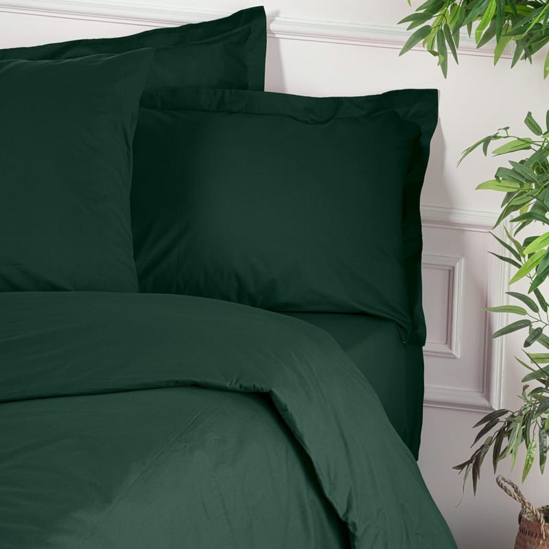 Veyloren dynetrekk 240x220 cm - Mørk grønn - Tekstiler & tepper - Sengetøy