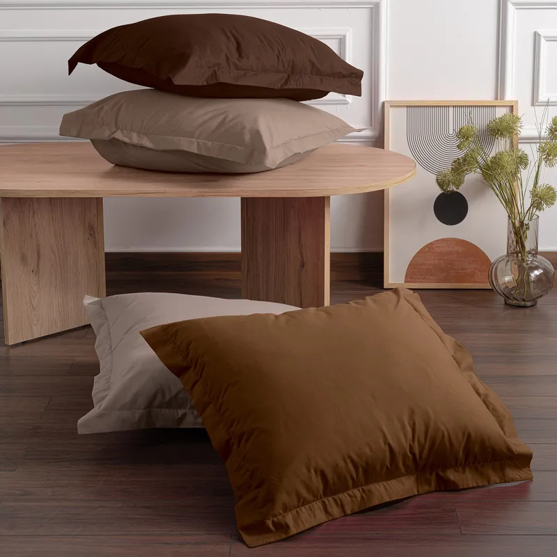 Veyloren putetrekk 2-pk 60x60 cm - Beige - Tekstiler & tepper - Sengetøy