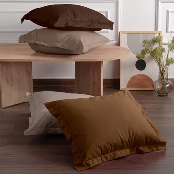 Veyloren putetrekk 2-pk 60x60 cm - Beige - Tekstiler & tepper - Sengetøy