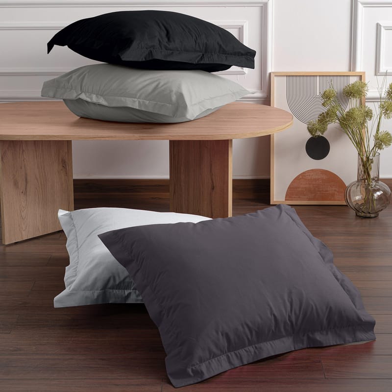 Veyloren putetrekk 2-pk 60x60 cm - Svart - Tekstiler & tepper - Sengetøy