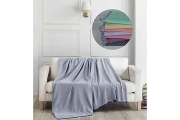 Sofatrekk Athodna Grå - Grå - Tekstiler & tepper - Tepper & pledd