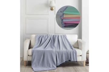 Sofatrekk Athodna Grå - Grå - Tekstiler & tepper - Tepper & pledd