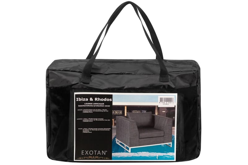 Morte Lenestolstrekk 30x45 cm, Svart