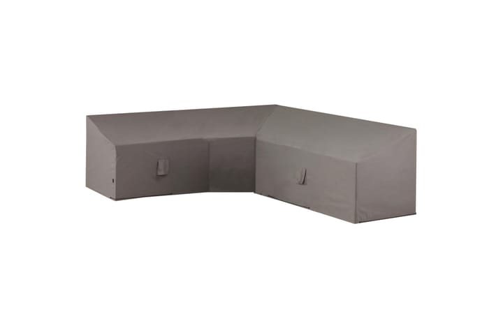 Madison L-formet møbeltrekk 300x300x90 cm grå - Sofatrekk