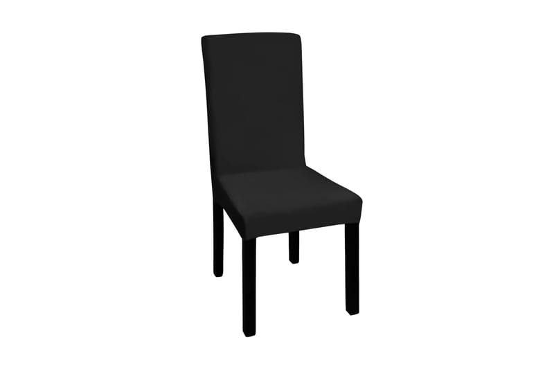 Stoltrekk rett stretch 4 stk svart - Svart - Stoltrekk