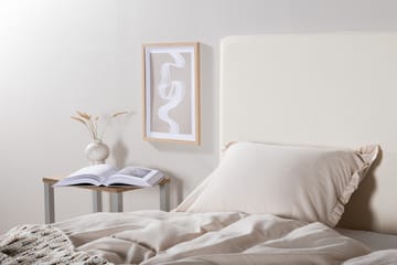 Saga Sengegaveltrekk 140x180 cm - Hvit - Tekstiler & tepper - Stoff - Møbelstoff - Møbeltrekk