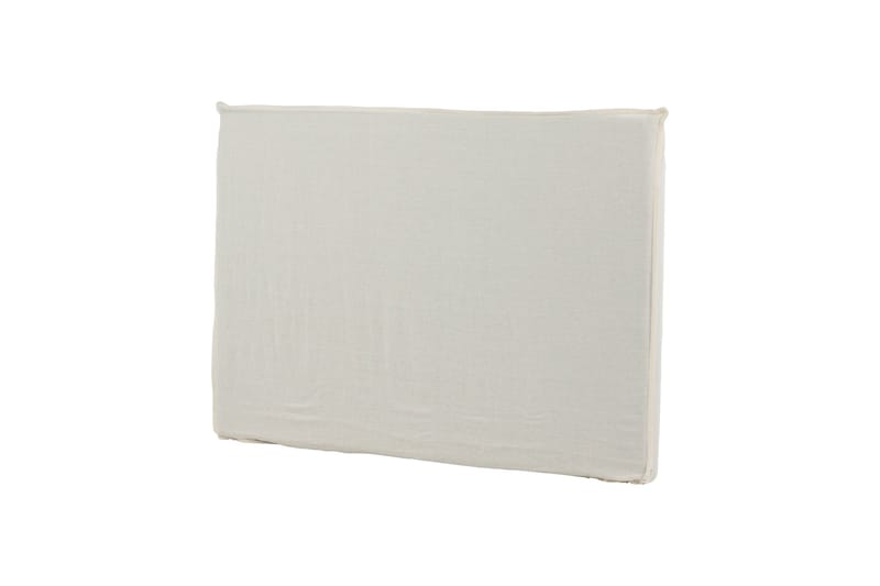 Signe Sengegaveltrekk 140x180 cm - Hvit - Tekstiler & tepper - Stoff - Møbelstoff - Møbeltrekk