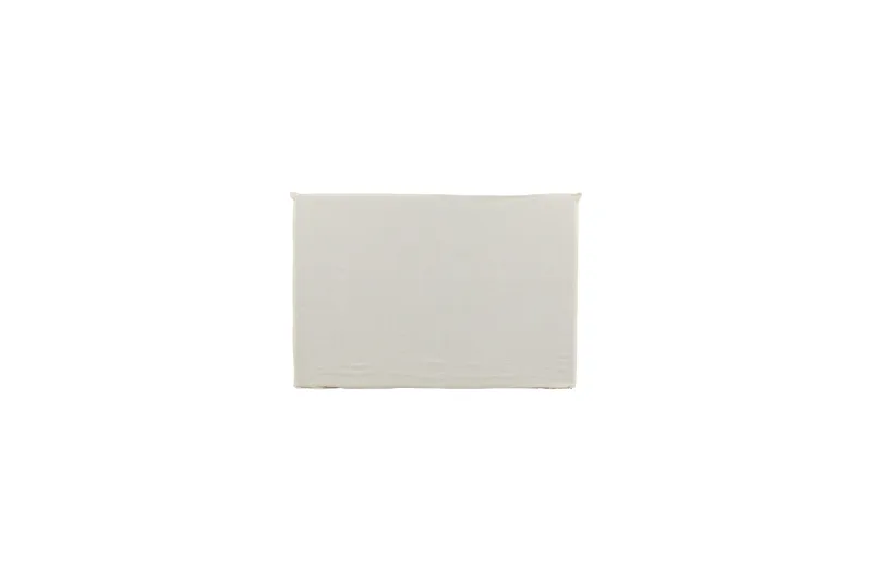 Signe Sengegaveltrekk 140x180 cm - Hvit - Tekstiler & tepper - Stoff - Møbelstoff - Møbeltrekk