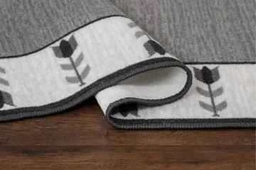 Tulpan Flatvevd Matte 160x230 cm - Grå - Tekstiler & tepper - Teppe & matte - Flatvevde tepper