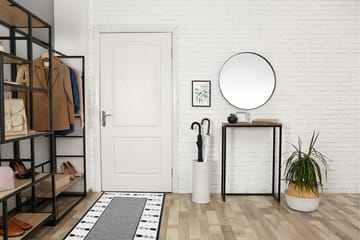 Tulpan Flatvevd Teppe 80x150 cm - Grå - Tekstiler & tepper - Teppe & matte - Flatvevde tepper