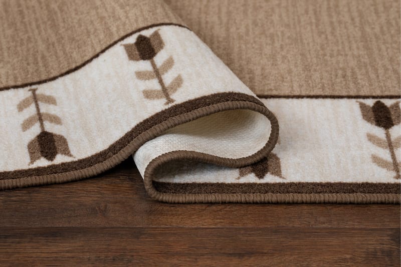 Tulpan Flatvevd Teppe 80x150 cm - Natur - Tekstiler & tepper - Teppe & matte - Flatvevde tepper