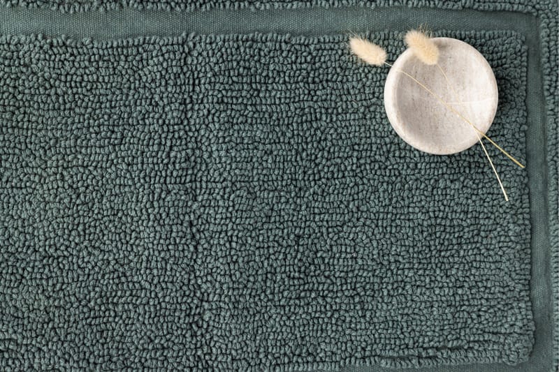 William Baderomsmatte 60x90 cm - Grønn - Tekstiler & tepper - Teppe & matte - Baderomsmatte