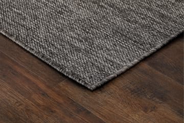 Madrid Flatvevd Matte 80x150 cm - Antrasitt - Tekstiler & tepper - Teppe & matte - Flatvevde tepper