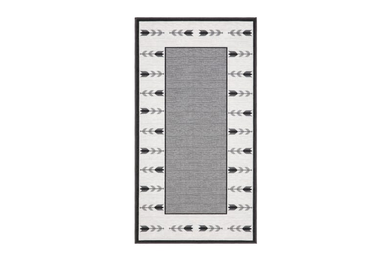 Tulpan Flatvevd Matte 57x200 cm, Grå