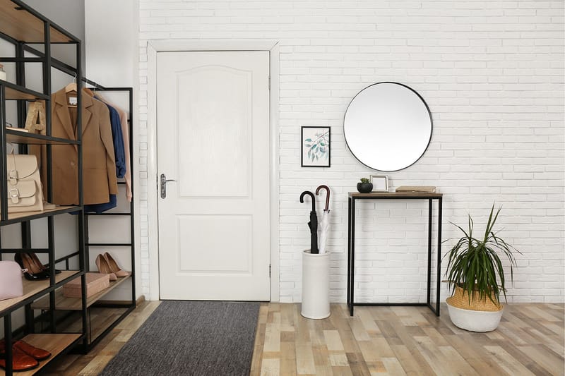 Madrid Flatvevd Matte 80x340 cm - Antrasitt - Tekstiler & tepper - Teppe & matte - Flatvevde tepper