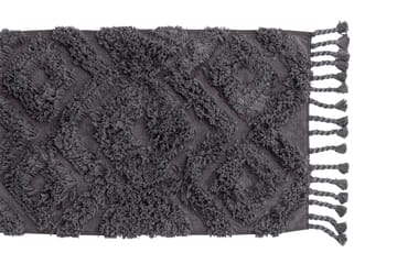 Hilma Baderomsmatte 50x80 cm - Mørk grå - Tekstiler & tepper - Teppe & matte - Baderomsmatte