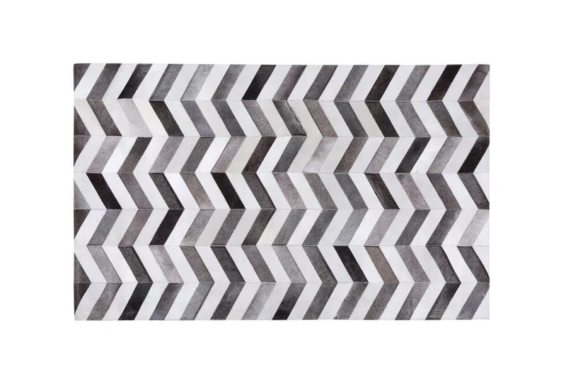 Aksaz Matte 140 | 200 cm - Grå - Tekstiler & tepper - Teppe & matte - Skinn & pelstepper - Kuskinn