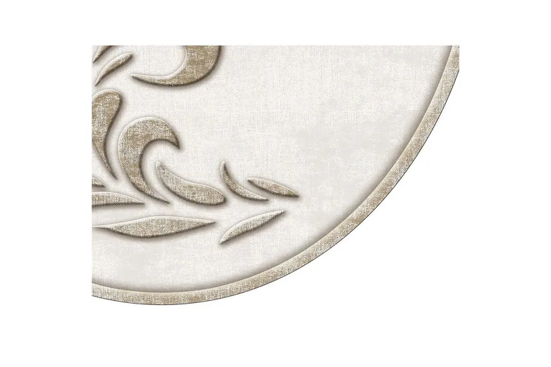 Badenaromsmattesett (2 deler) Elevate Krem - Cremehvit - Tekstiler & tepper - Teppe & matte - Baderomsmatte