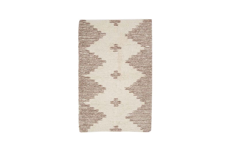 Baderomsmatte Neetu 70x110 cm Rektangulær - Brun - Tekstiler & tepper - Teppe & matte - Baderomsmatte