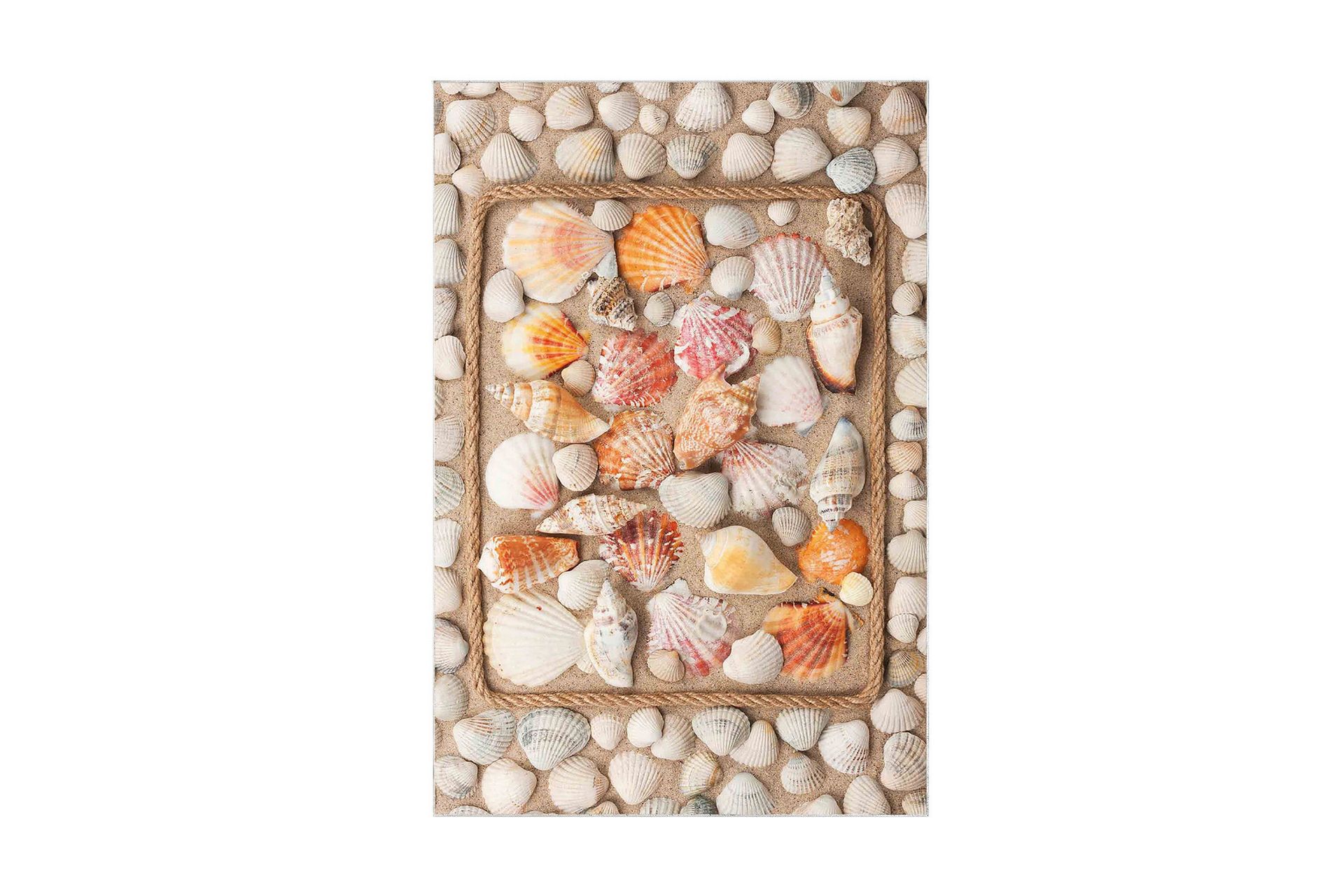 Baderomsmatte Pale 60x150 cm Rektangulær - Flerfarget - Tekstiler & tepper - Teppe & matte - Baderomsmatte