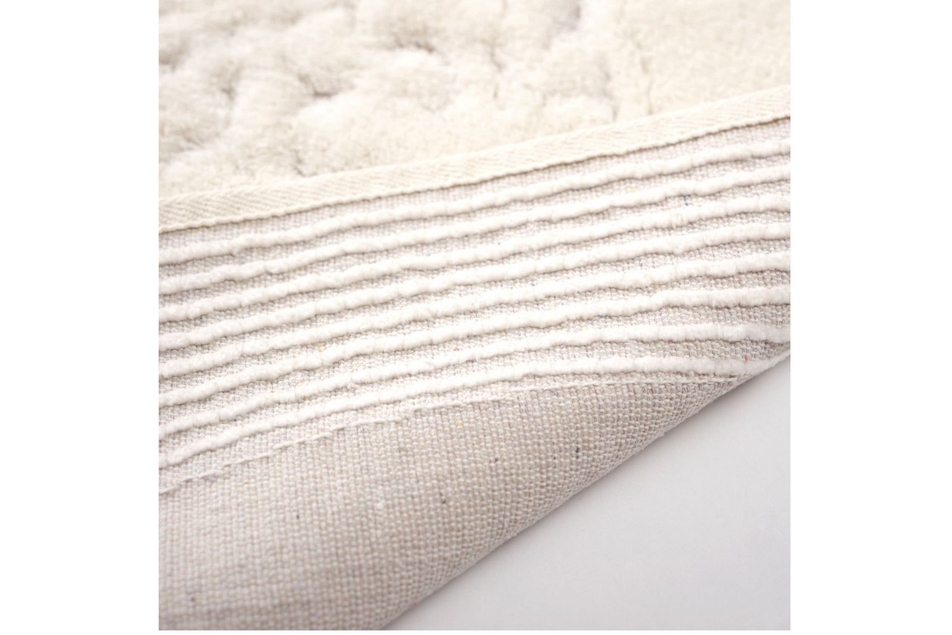 Baderomsmatte Param 60x100 cm Rektangulær - Creme - Tekstiler & tepper - Teppe & matte - Baderomsmatte