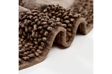 Baderomsmatte Parmood baderomsmatte 60x100 cm rektangulær Brun - Tekstiler & tepper - Teppe & matte - Baderomsmatte