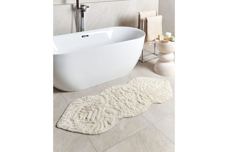Baderomsmatte Canbar - Beige - Tekstiler & tepper - Teppe & matte - Baderomsmatte